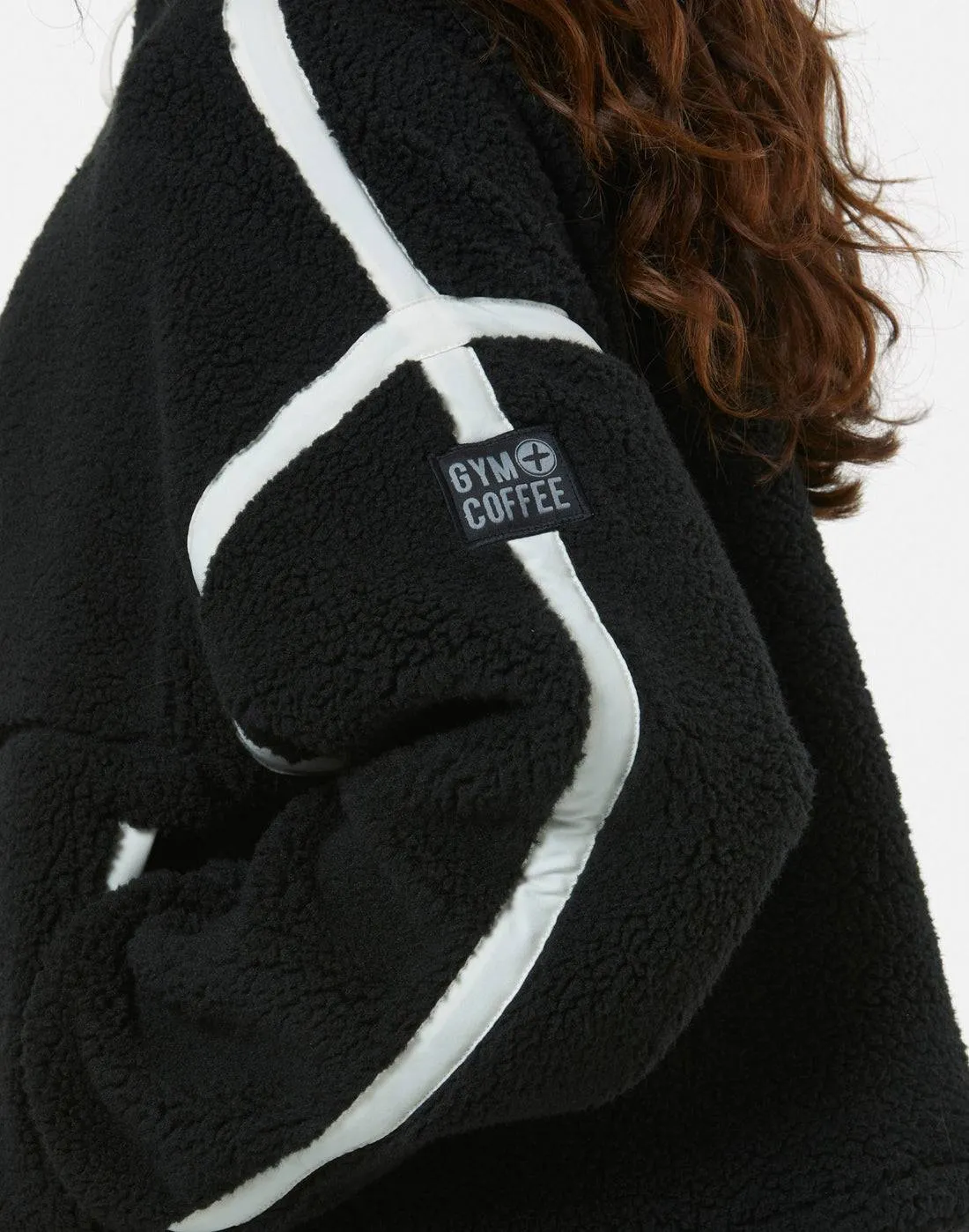 Gym Coffee Industry Half Zip (Womens) - Black