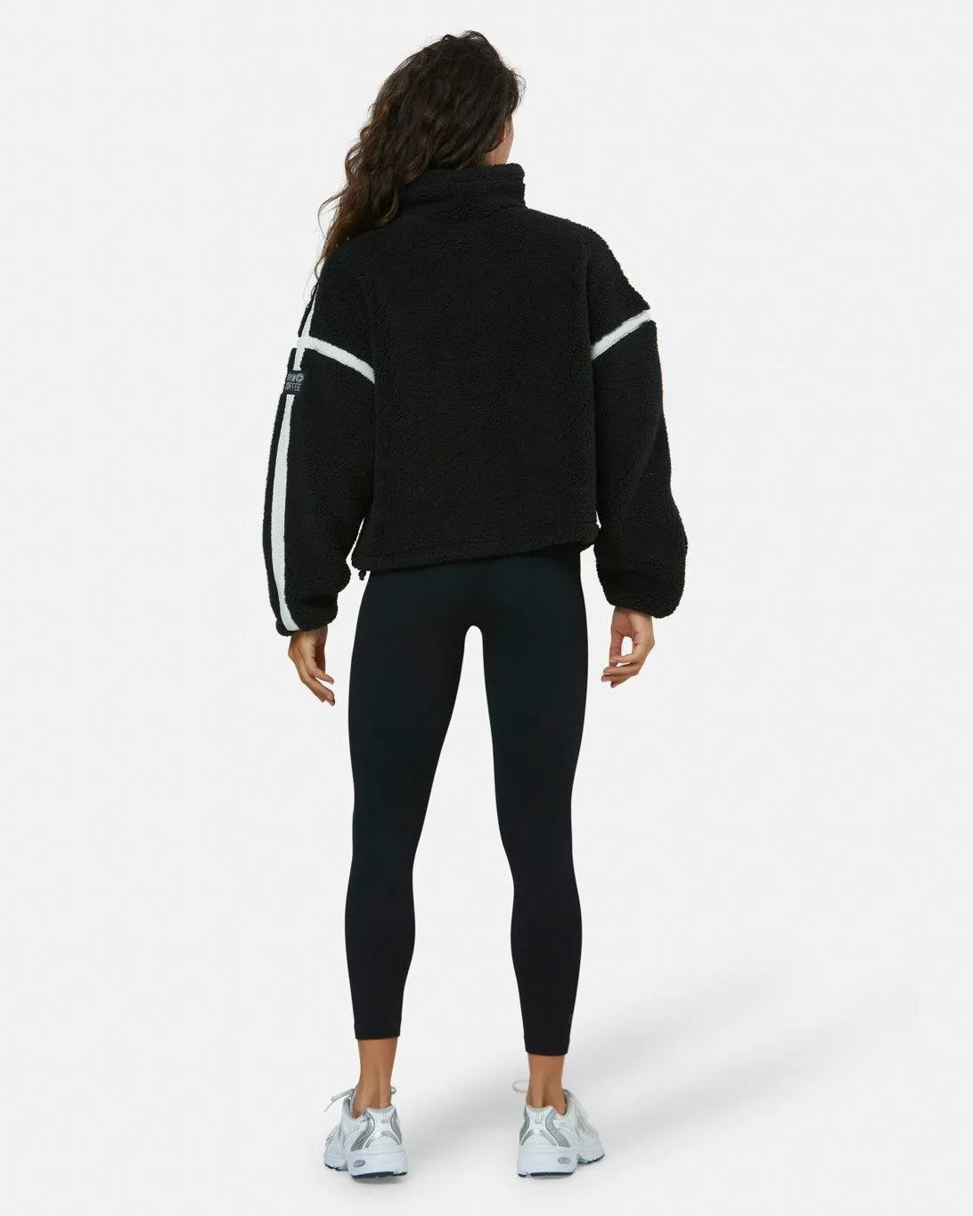 Gym Coffee Industry Half Zip (Womens) - Black