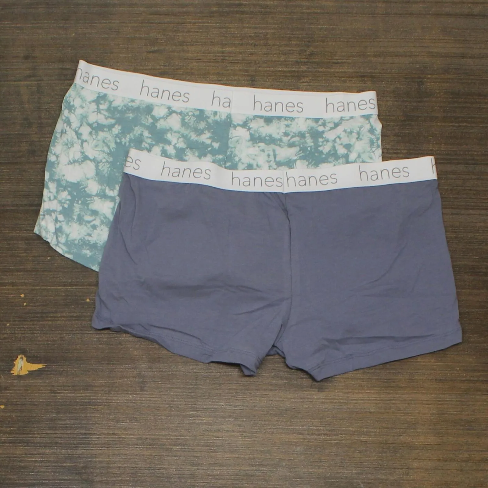 Hanes Premium 2pk Boyfriend Cotton Stretch Boxer Briefs Colors May Vary XXL