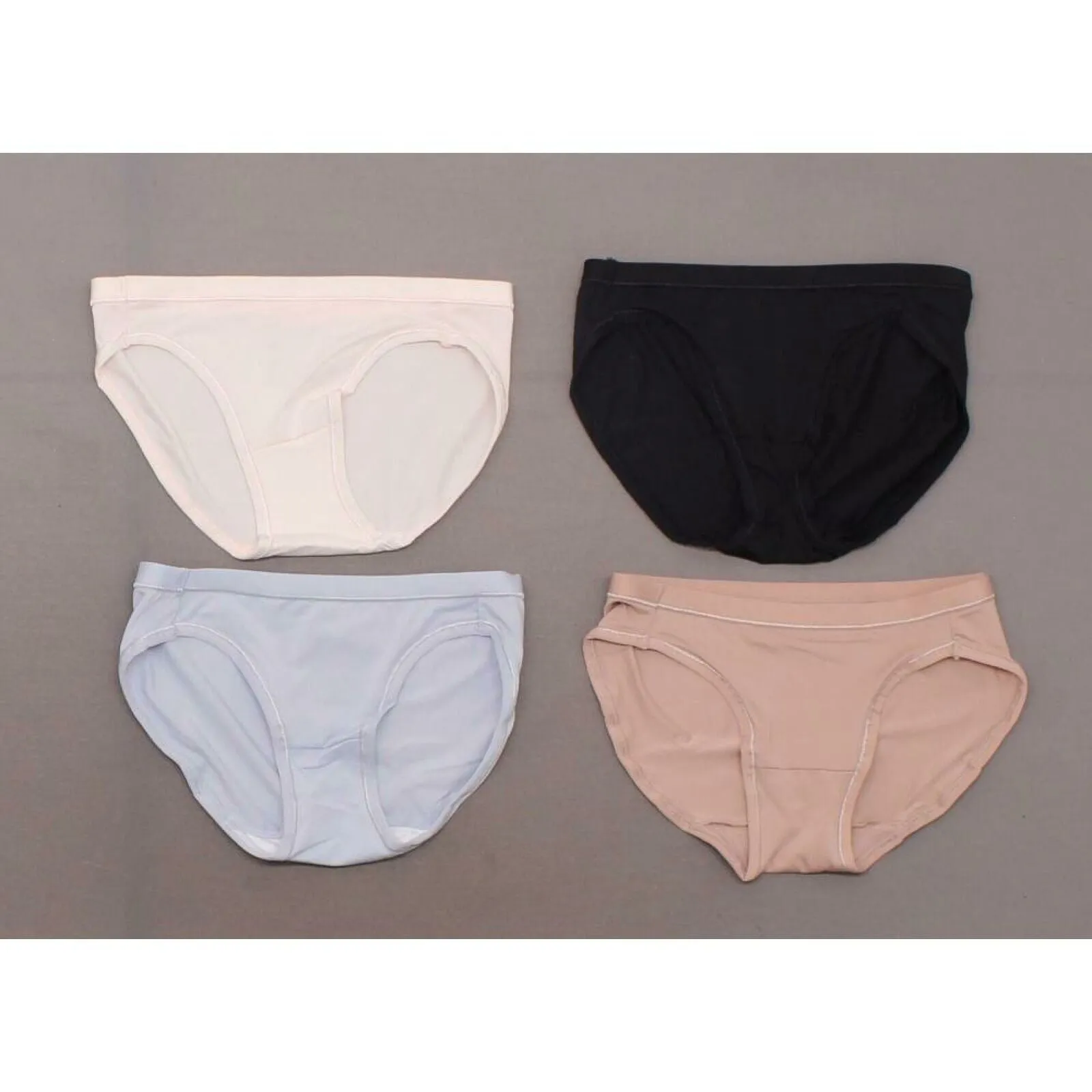 Hanes Premium Women's Cool & Comfortable Microfiber Bikini Panties 4 Pairs
