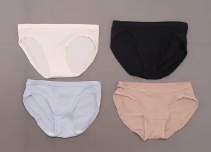Hanes Premium Women's Cool & Comfortable Microfiber Bikini Panties 4 Pairs
