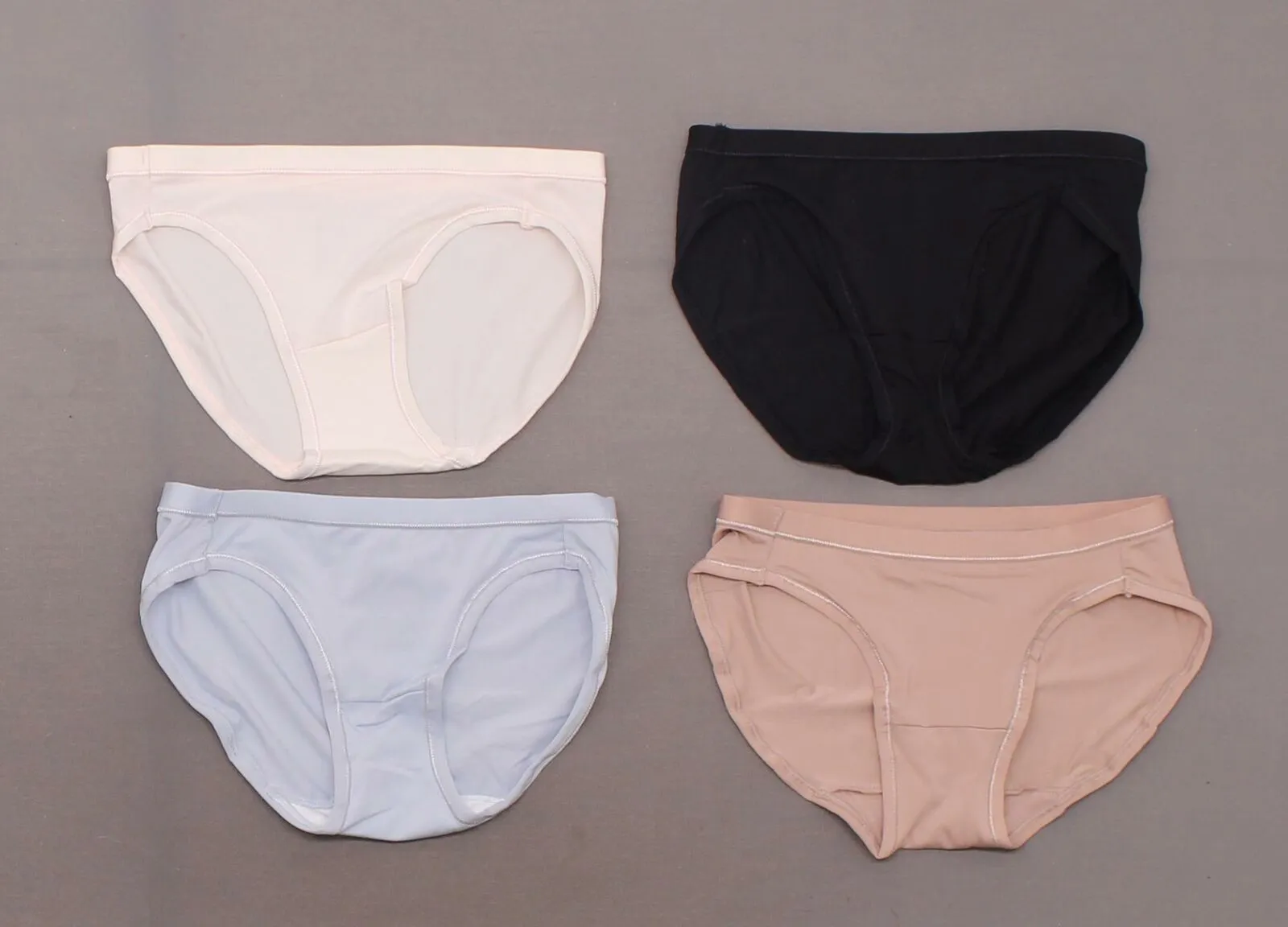 Hanes Premium Women's Cool & Comfortable Microfiber Bikini Panties 4 Pairs