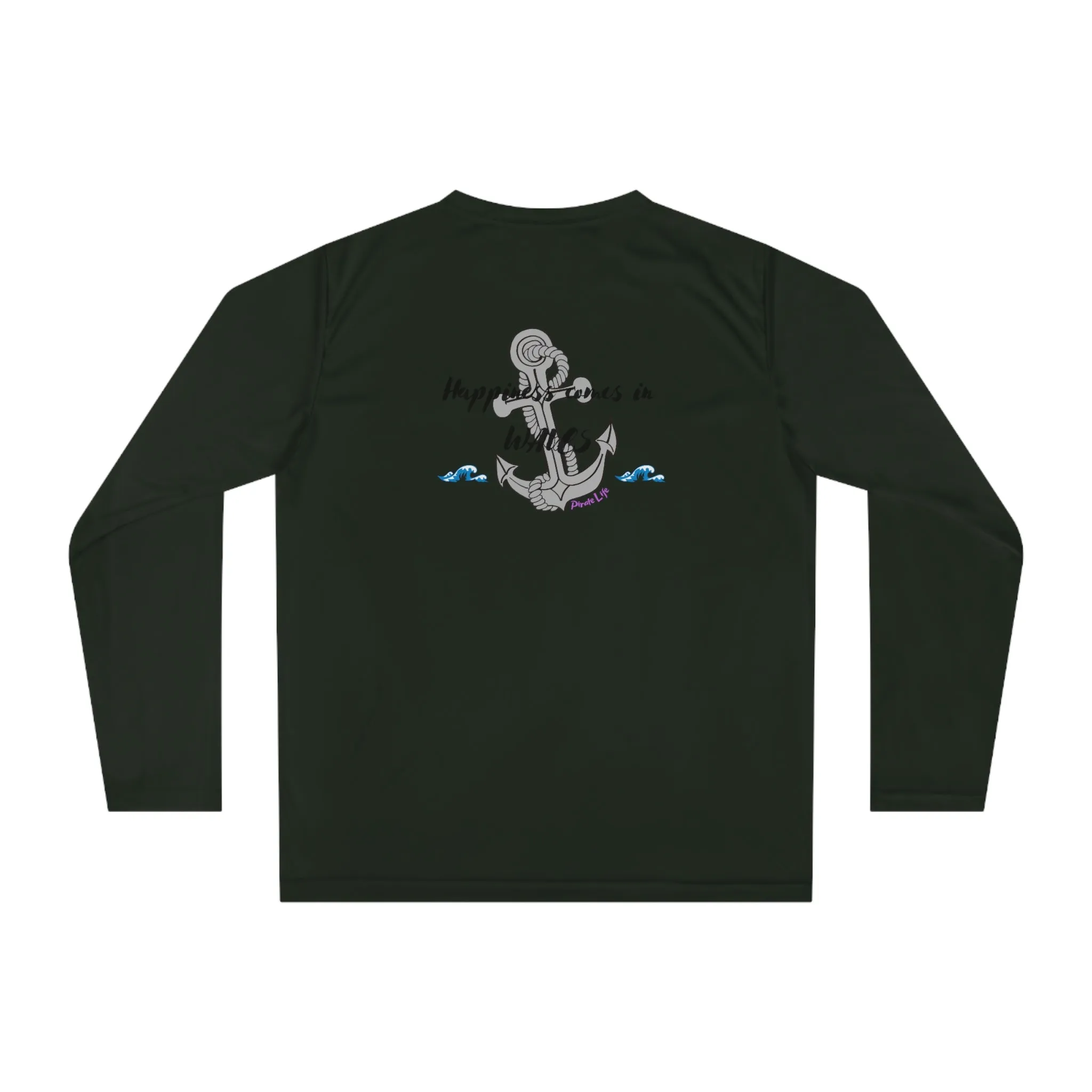 Happiness comes in Waves Long Sleeve Dri-Fit T