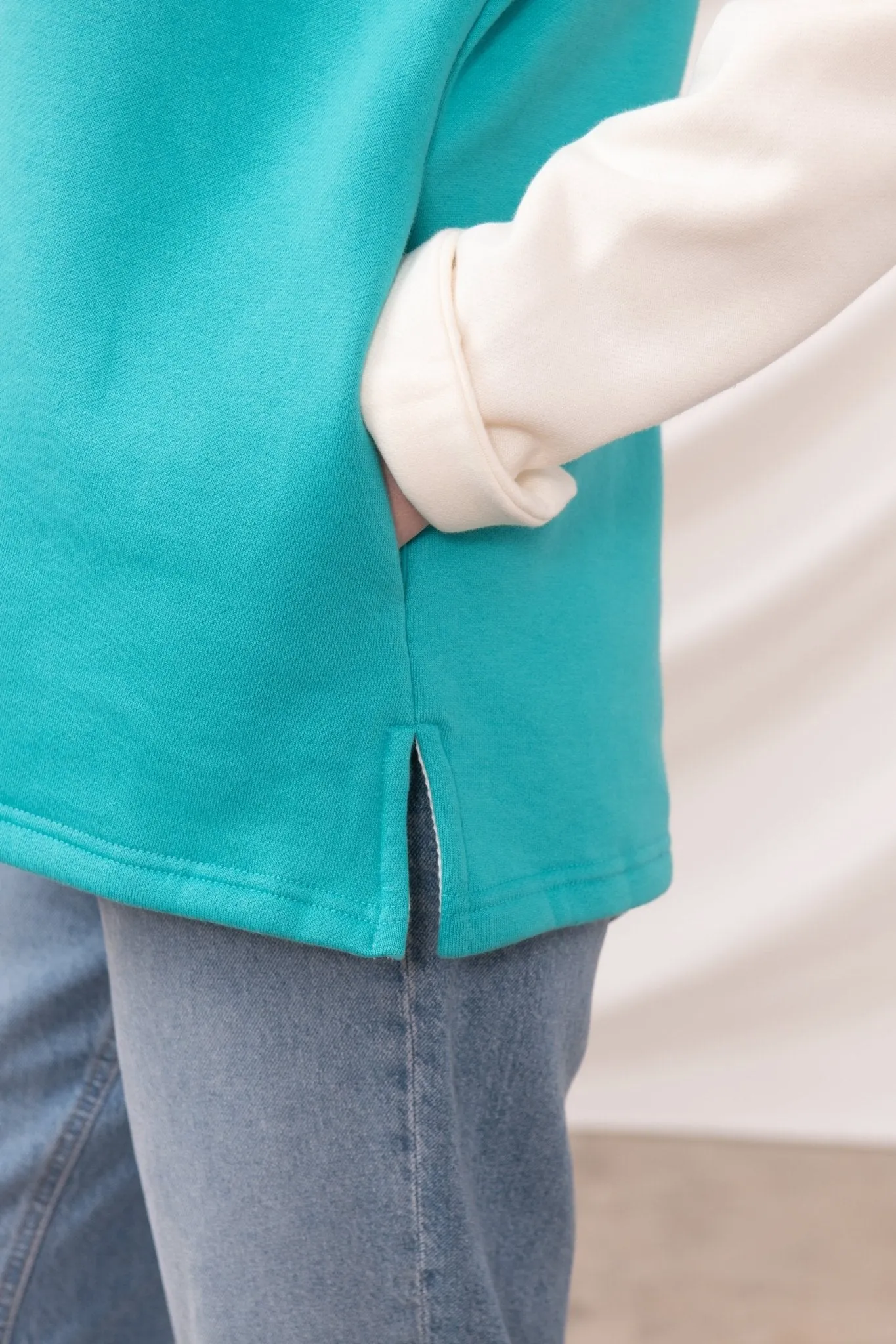 Haven Jersey - Coconut Soft Teal