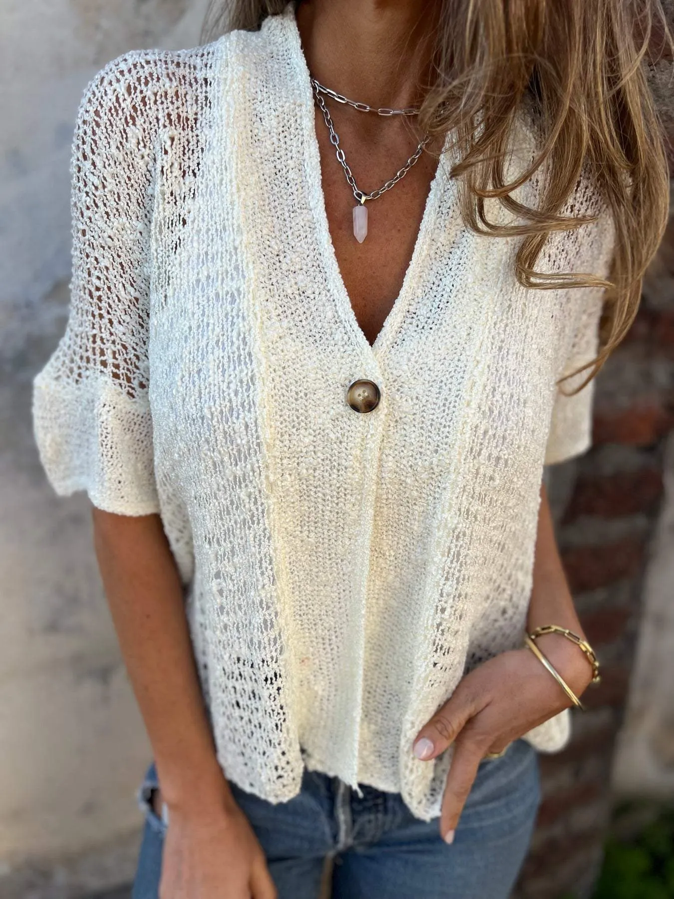 Heather | Textured Top