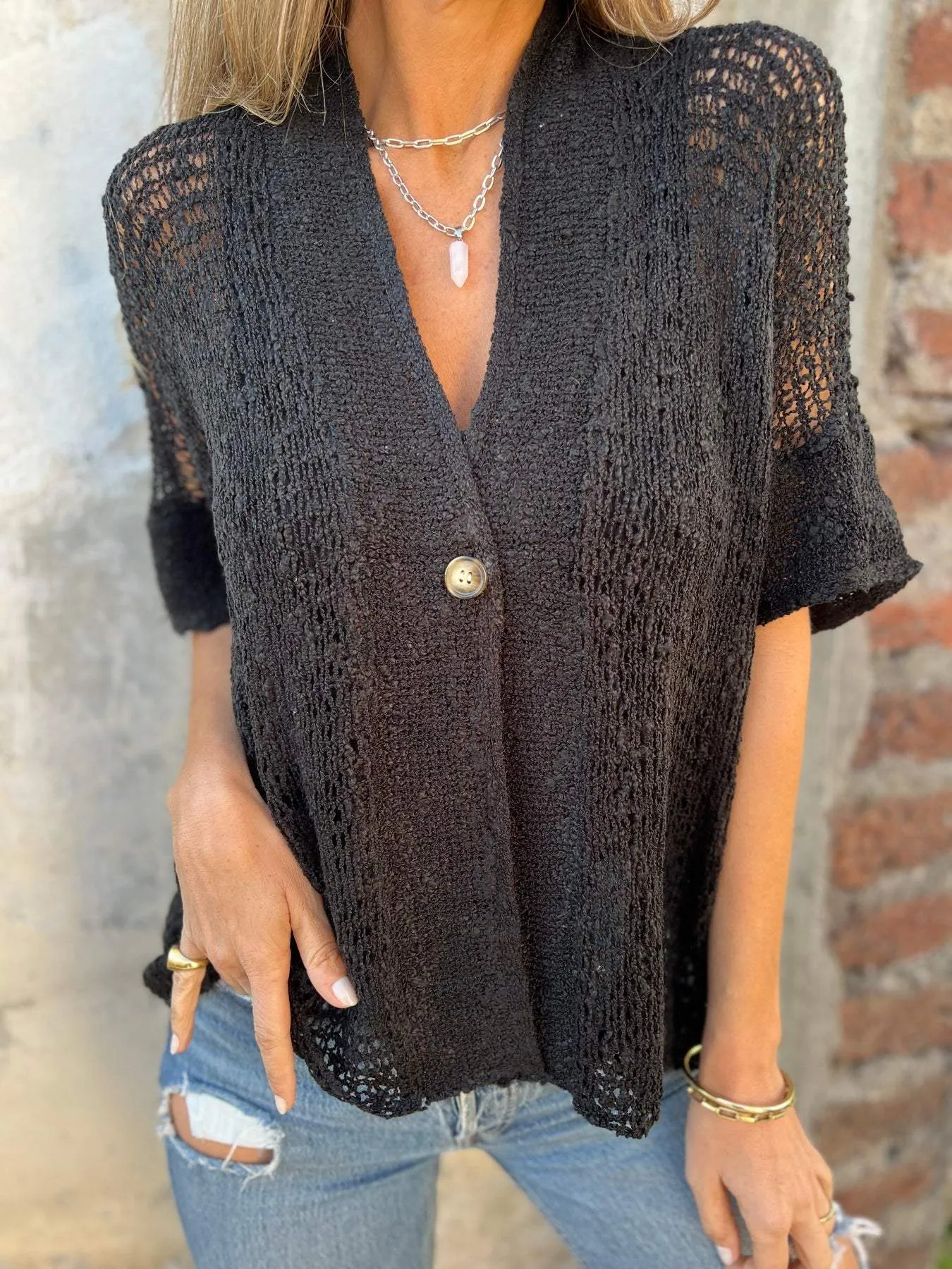 Heather | Textured Top
