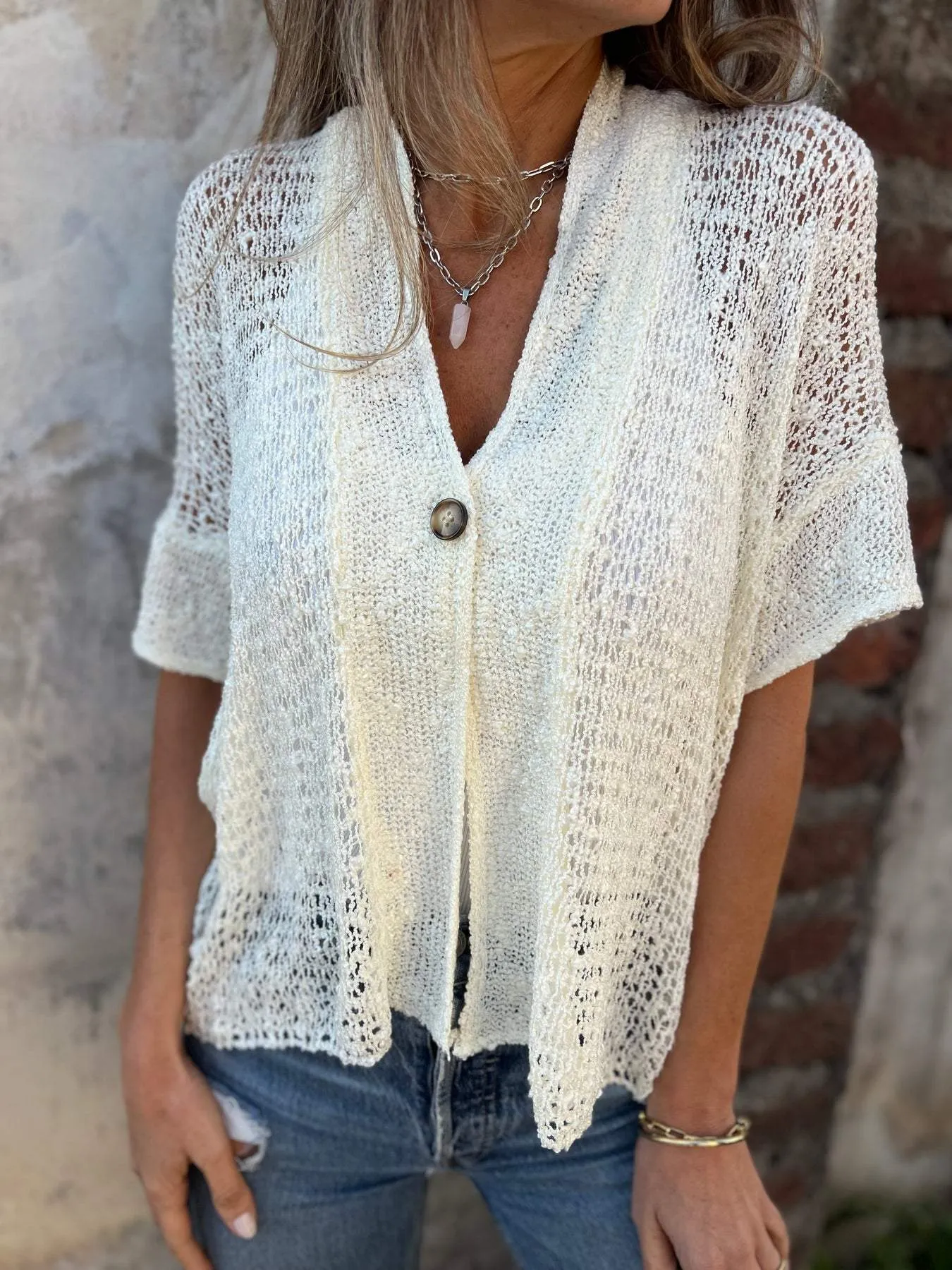 Heather | Textured Top