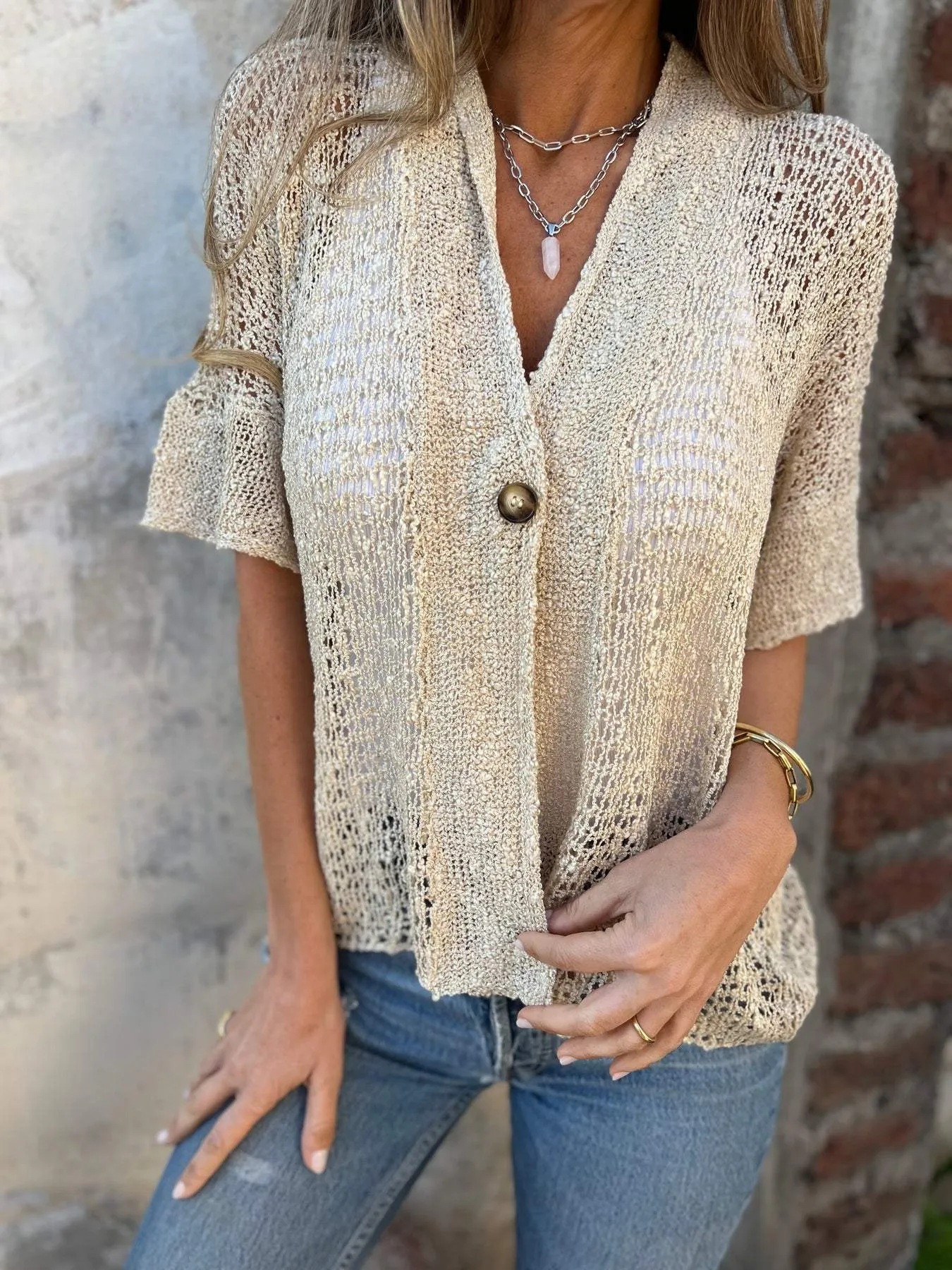 Heather | Textured Top