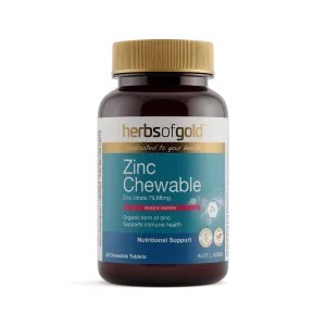 HERBS OF GOLD ZINC CHEWABLE 60T