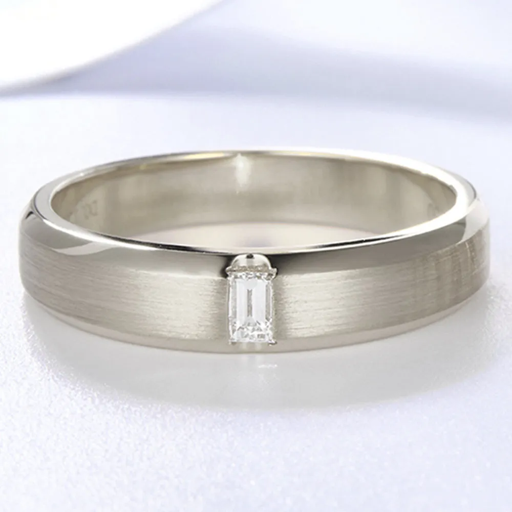 His and Hers Wedding Eternity Diamond Ring Set