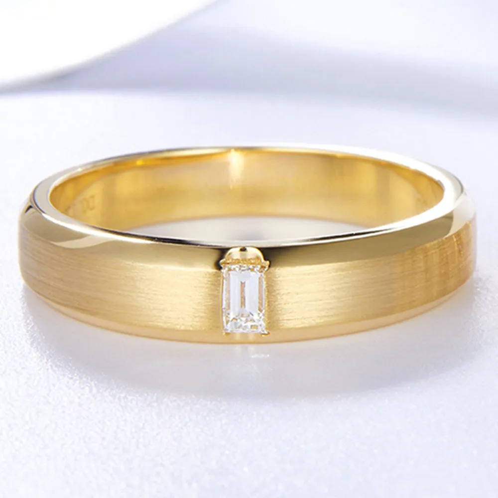His and Hers Wedding Eternity Diamond Ring Set