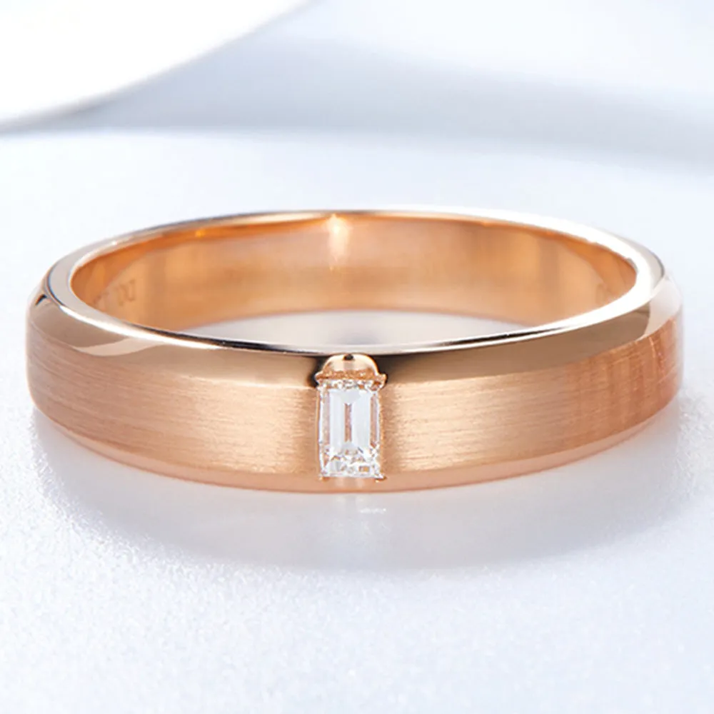 His and Hers Wedding Eternity Diamond Ring Set