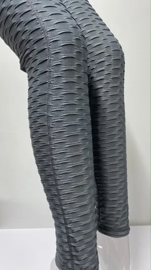 Honeycomb Gray Leggings
