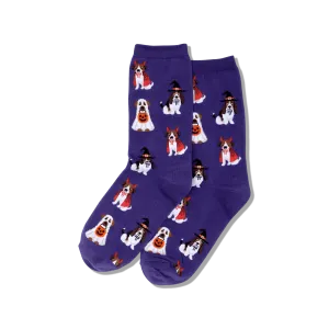 HOTSOX Women's Costume Dogs Crew Socks