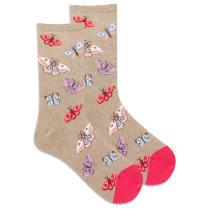 HOTSOX Women's Moth Crew Socks