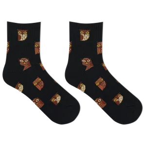 HOTSOX Women's Owl Ankle Sock