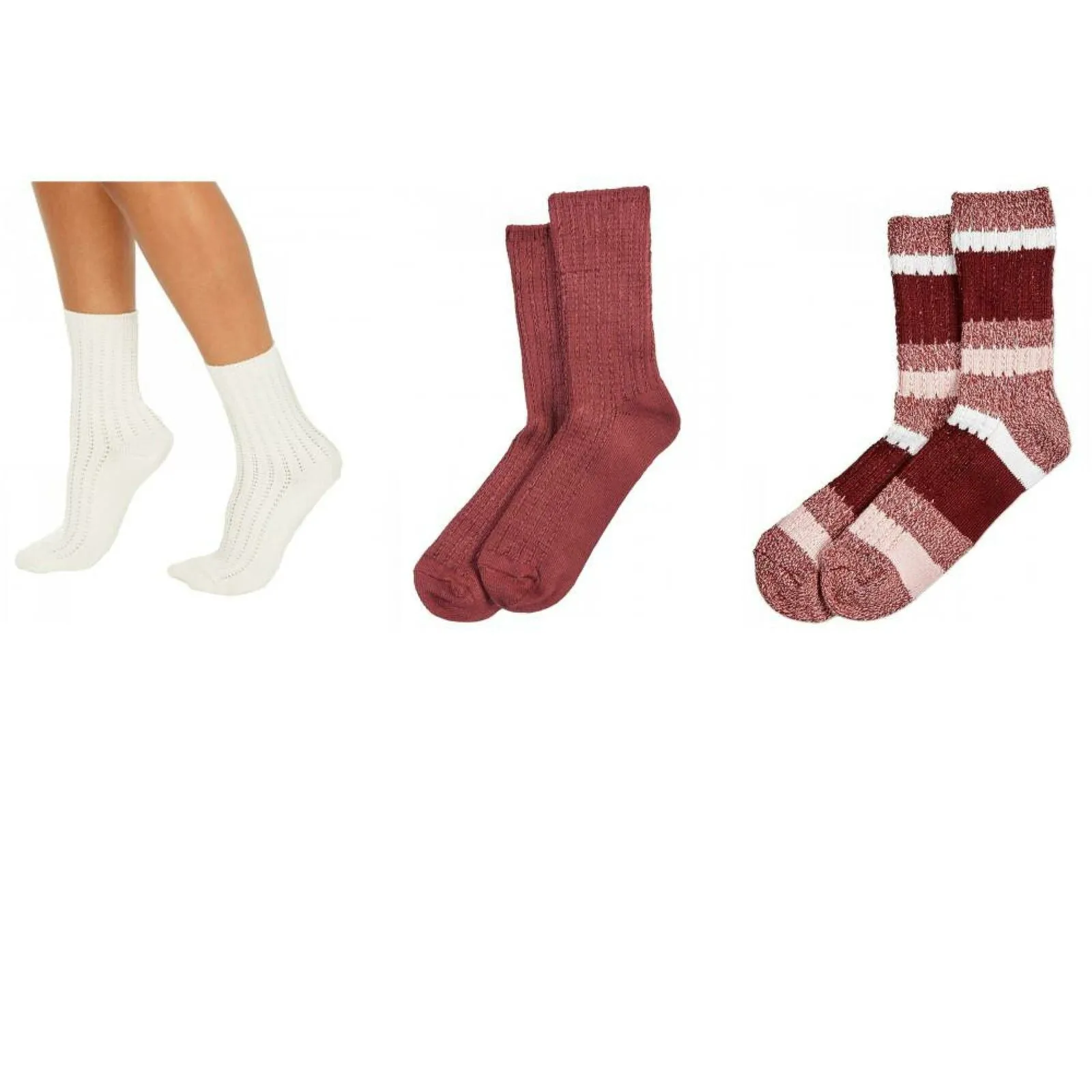 HUE Women's Super Soft Ribbed Boot Socks