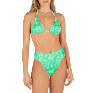 Hurley Women's Marina Rib Soft Tie Triangle Top