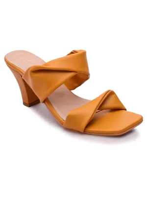 Hydes N Hues Women Yellow Heels