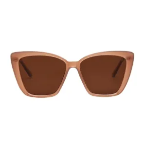 I SEA - Ahola Fox Frames - Dusty Rose / Brown Lens