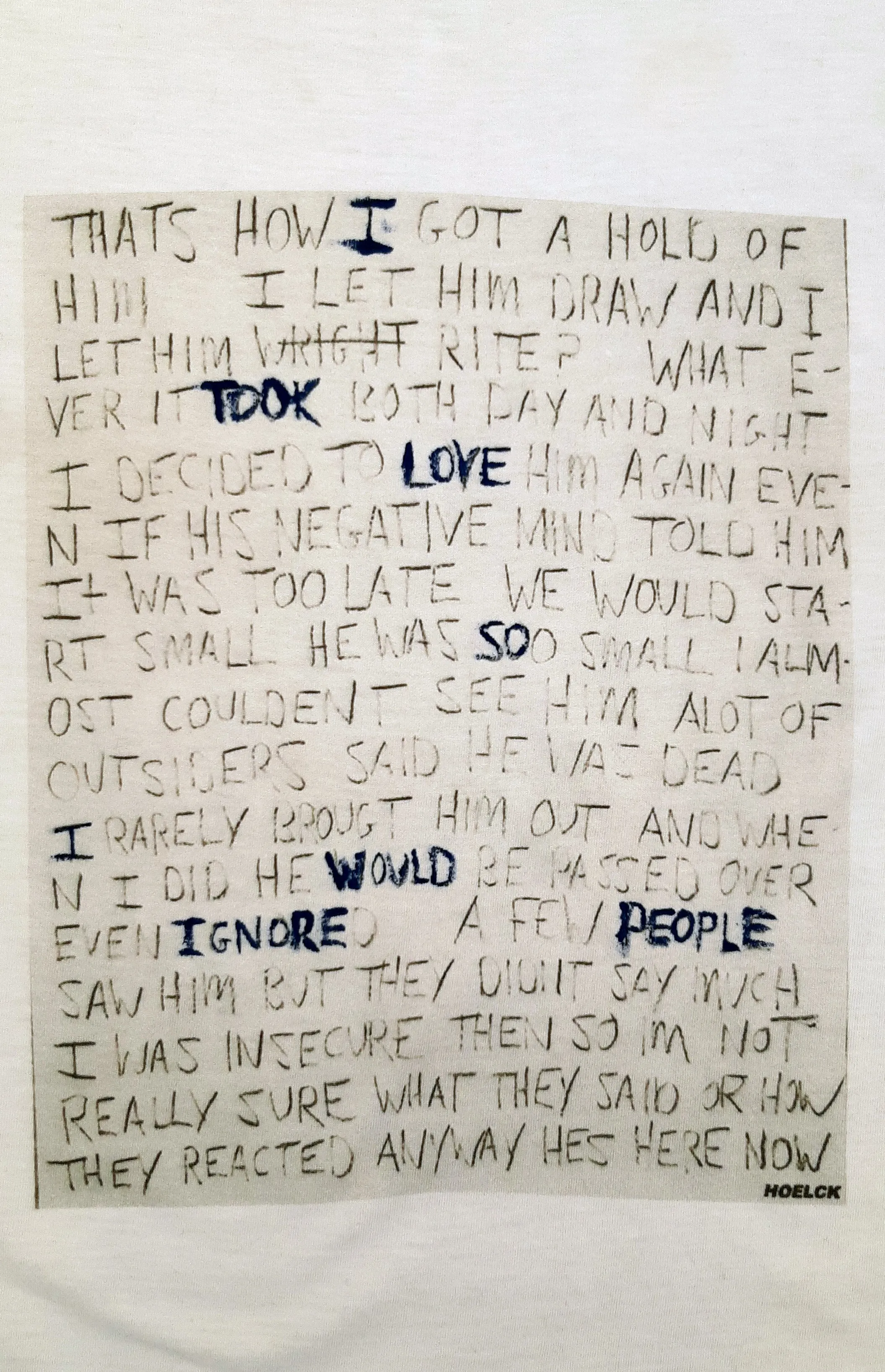 I TOOK LOVE