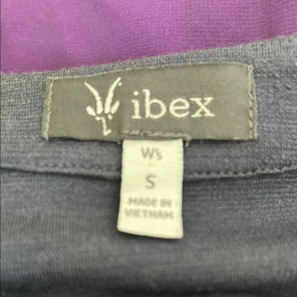 Ibex Women's  - Grey Crossover Cardigan size S
