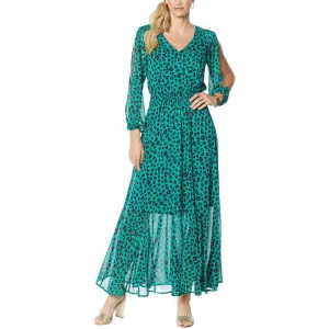 IMAN Women's Global Chic Luxury Resort Printed Maxi Dress