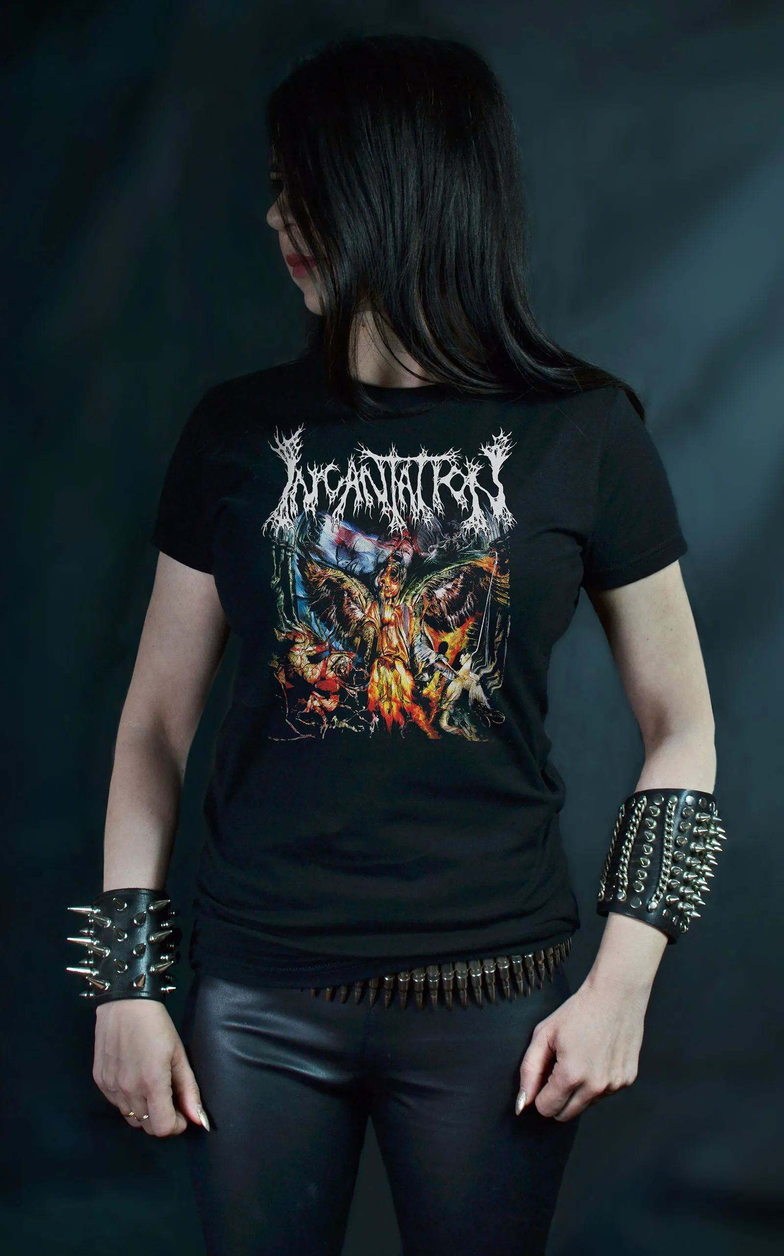 INCANTATION - Diabolical Conquest (T-SHIRT -OR- GIRLIE)