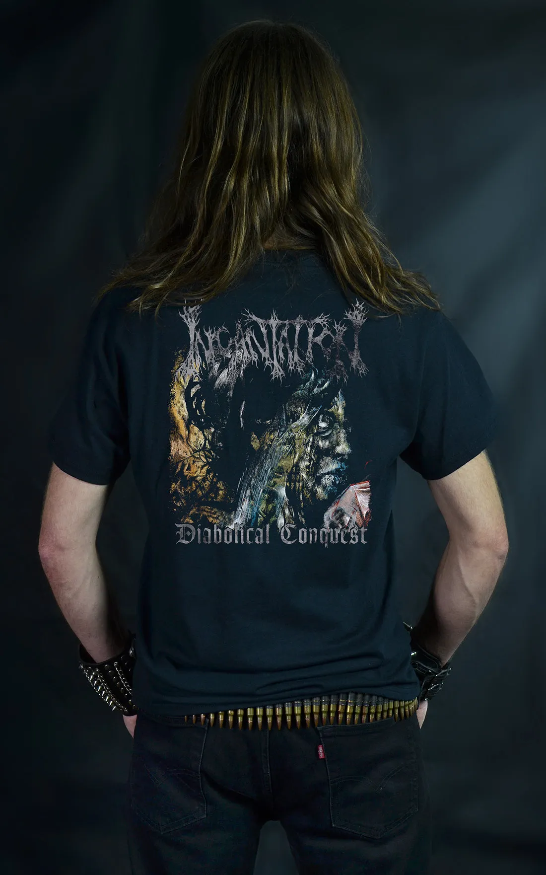 INCANTATION - Diabolical Conquest (T-SHIRT -OR- GIRLIE)