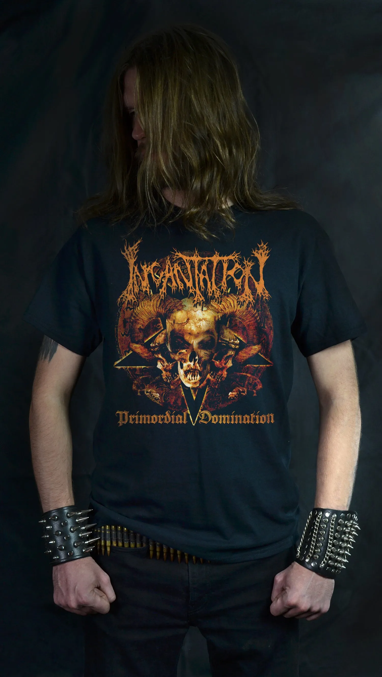 INCANTATION - Primordial Domination (T-SHIRT -OR- GIRLIE)