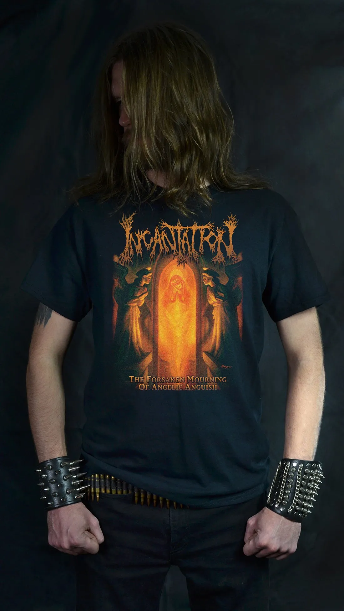 INCANTATION - The Forsaken Mourning of Angelic Anguish (T-SHIRT -OR- GIRLIE)
