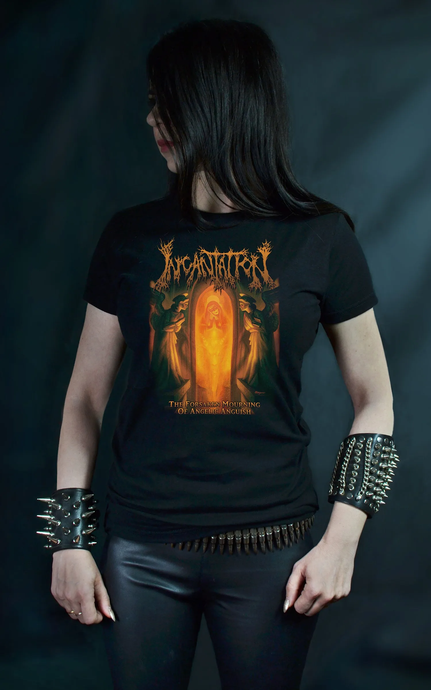 INCANTATION - The Forsaken Mourning of Angelic Anguish (T-SHIRT -OR- GIRLIE)