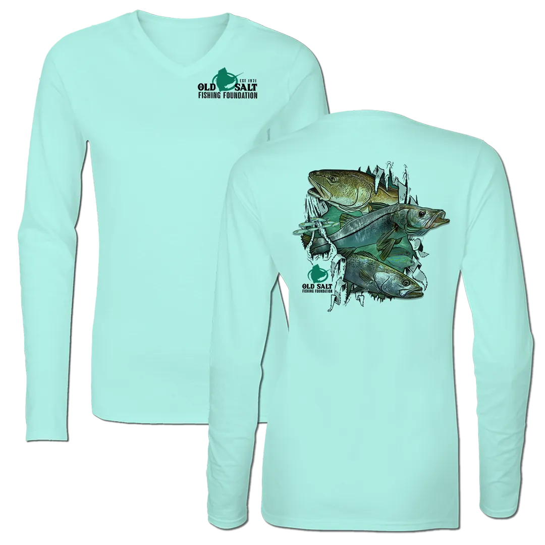 Inshore Slam - Ladies Long Sleeve Performance T-Shirt