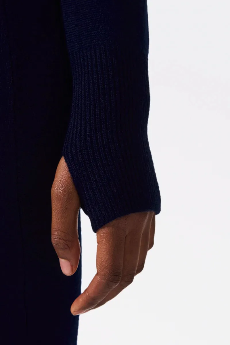 Instarsia-Knit Merino Wool Jumpsuit