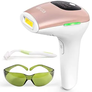 IPL Hair Removal for Women at-Home,Upgraded to 999,000 Flashes Permanent Painless Hair Remover,Facial Hair Removal Device for Armpits Legs Arms Bikini Line