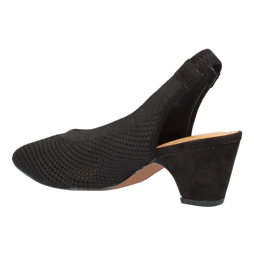 J. Renee Kairi Stretch Black Heel (Women's)