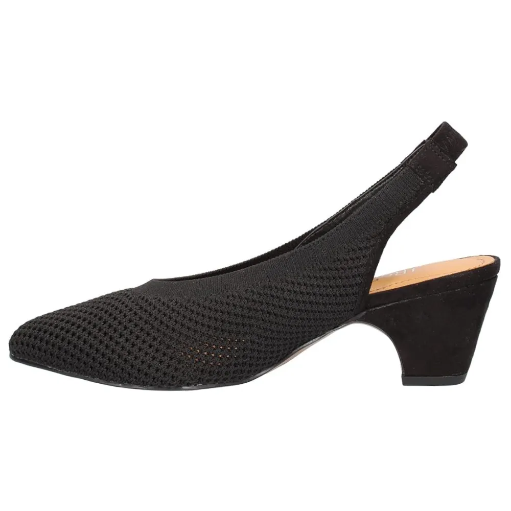 J. Renee Kairi Stretch Black Heel (Women's)