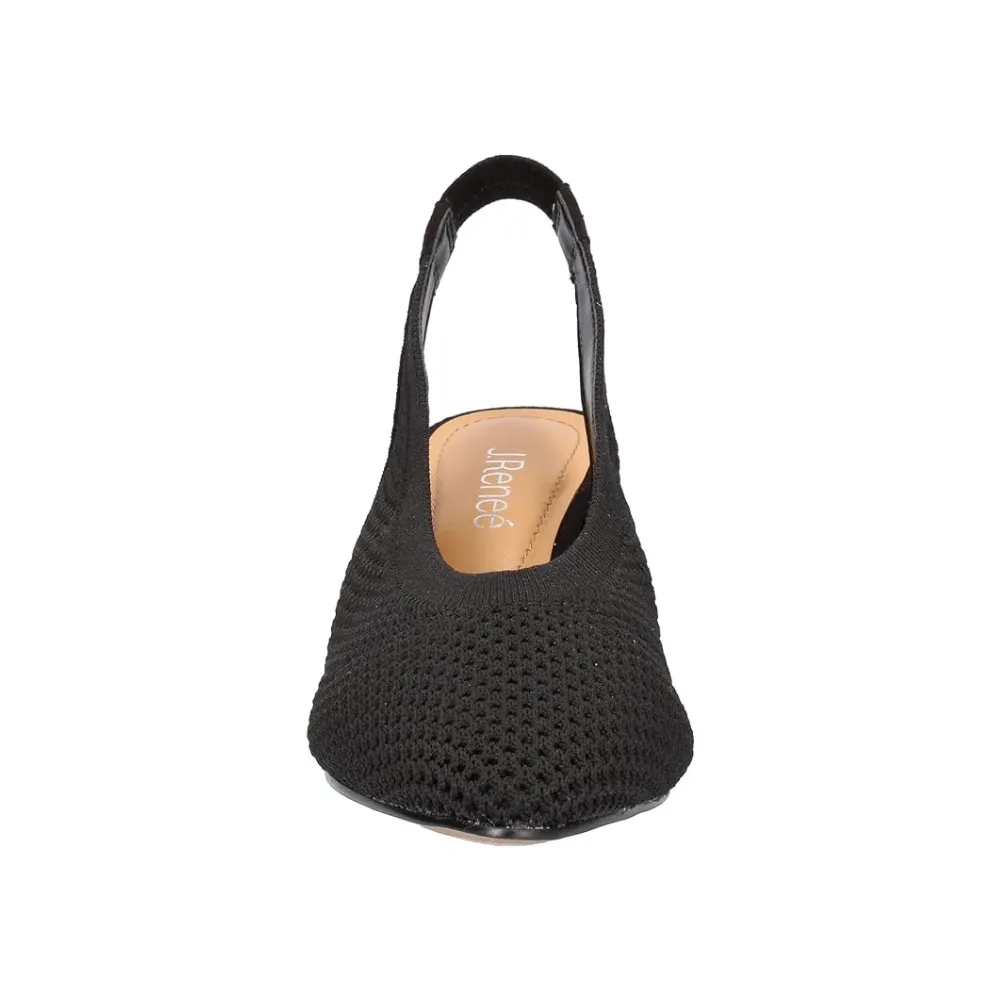 J. Renee Kairi Stretch Black Heel (Women's)