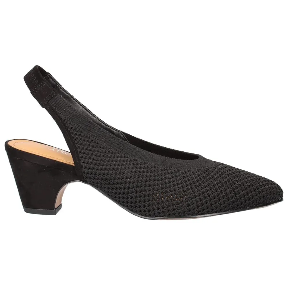 J. Renee Kairi Stretch Black Heel (Women's)