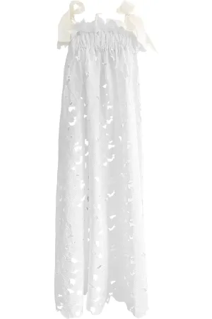 Jaime White Magnolia Lace Dress