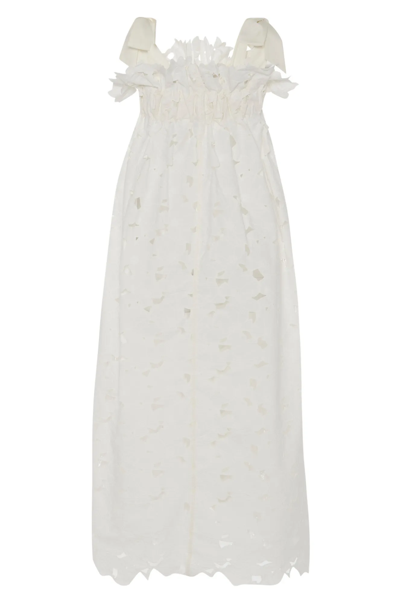 Jaime White Magnolia Lace Dress