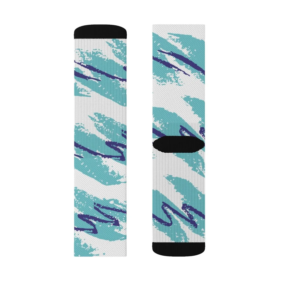 Jazzy 90s Soda Cup Adult Crew Socks