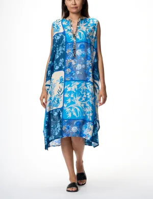 Johnny Was Sareth Dress (Slip) - Blue Stitch C33324A4