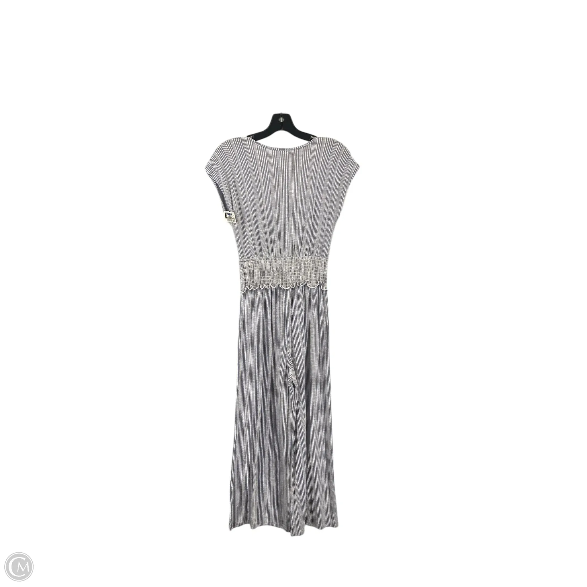 Jumpsuit By Caution To The Wind In Blue & White, Size: L