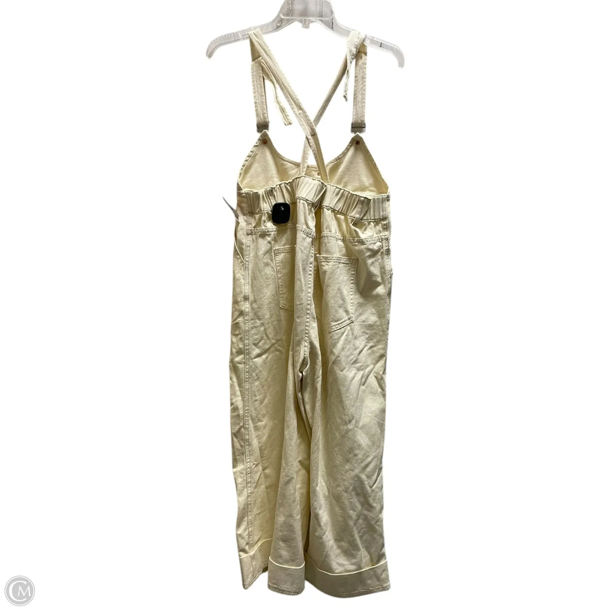 Jumpsuit By Clothes Mentor In Cream, Size: M
