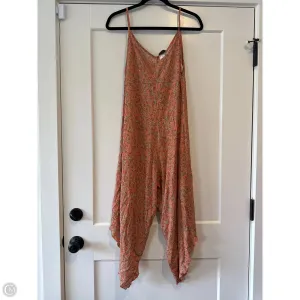 Jumpsuit By Clothes Mentor In Orange, Size: M
