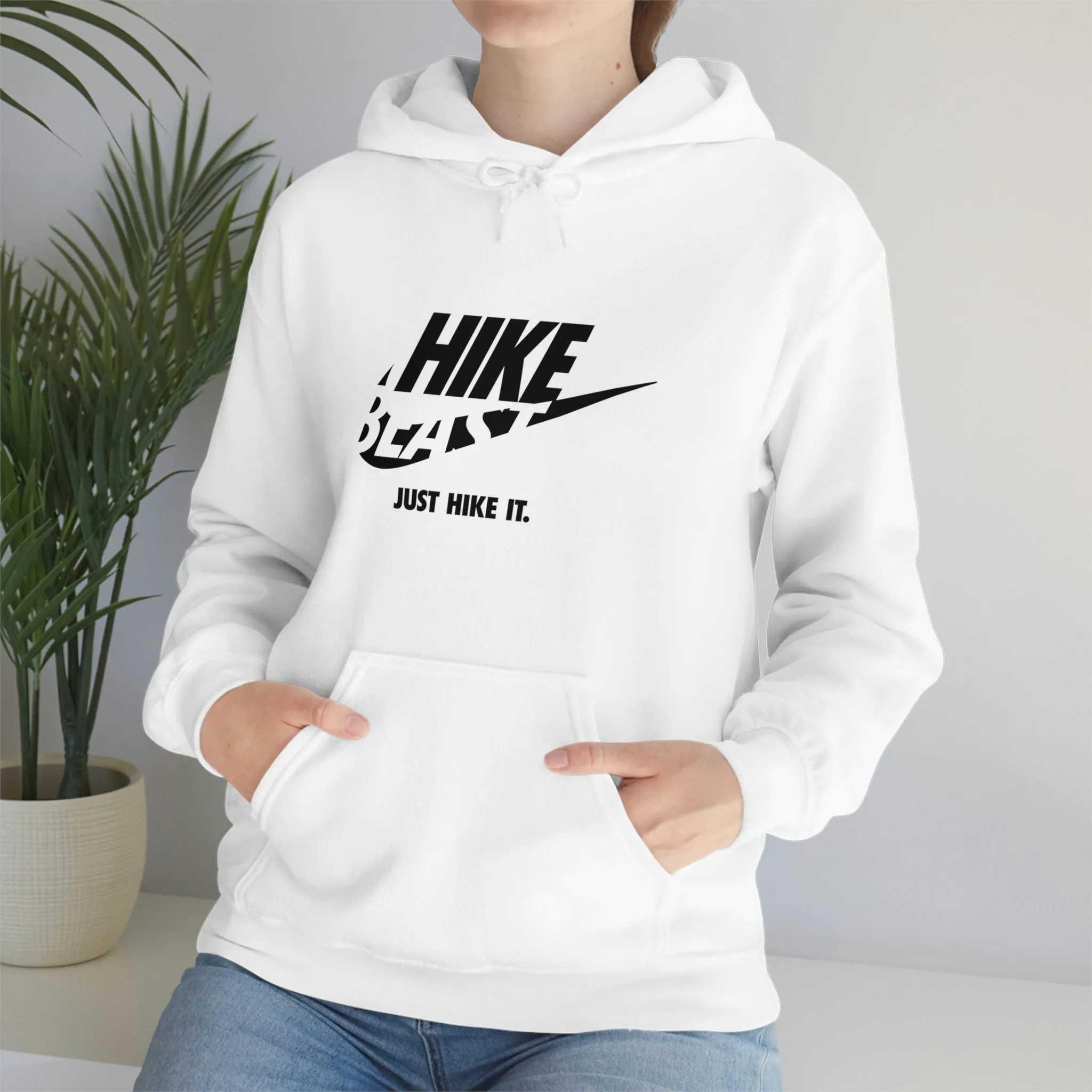 JUST HIKE IT SOFT STYLE HOODIE