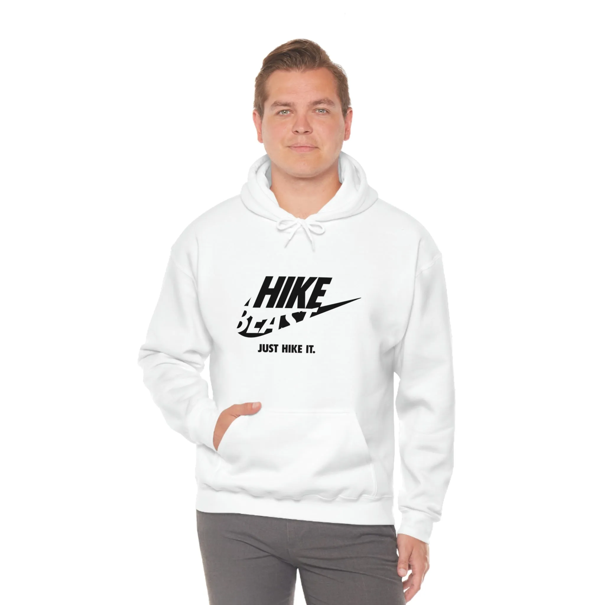 JUST HIKE IT SOFT STYLE HOODIE