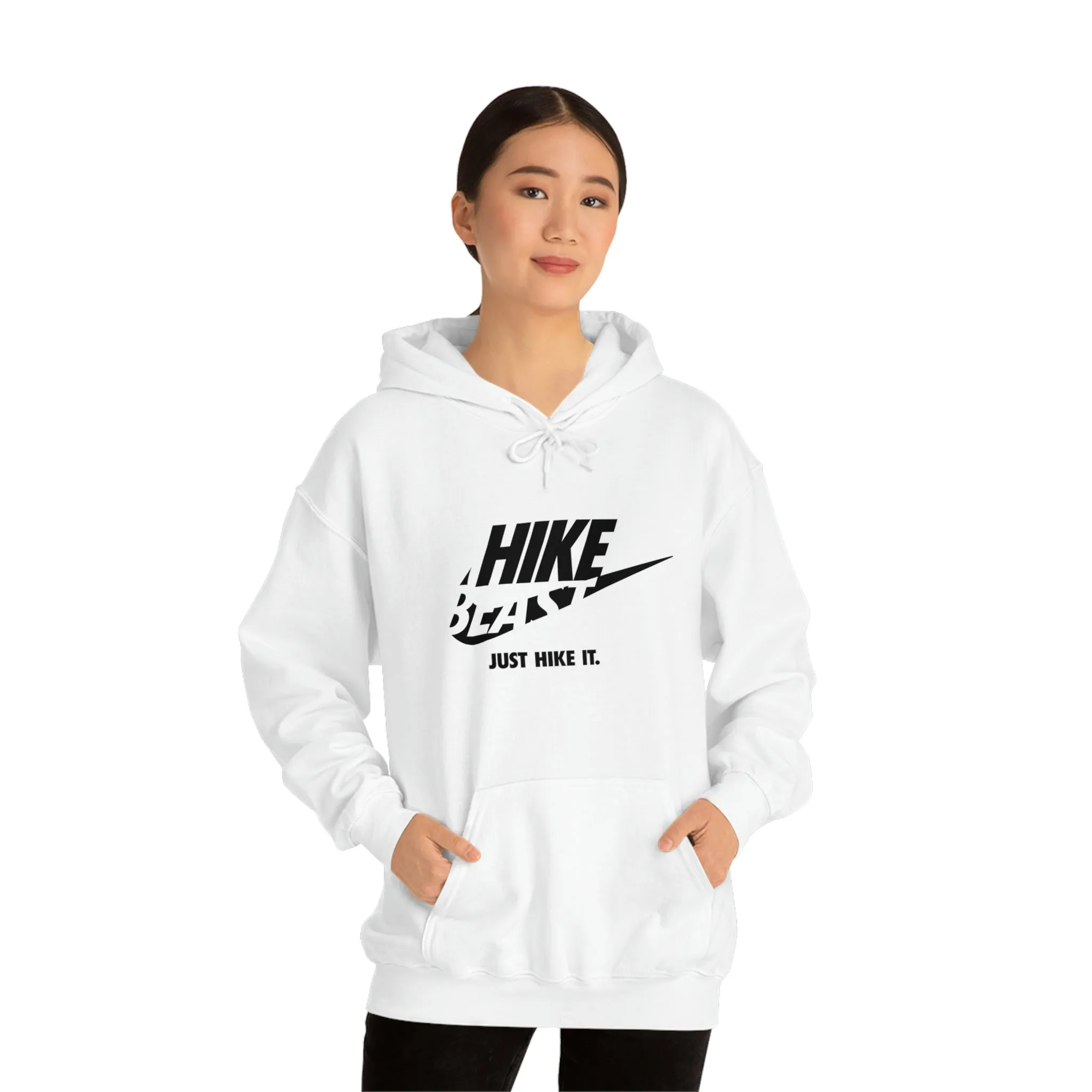 JUST HIKE IT SOFT STYLE HOODIE