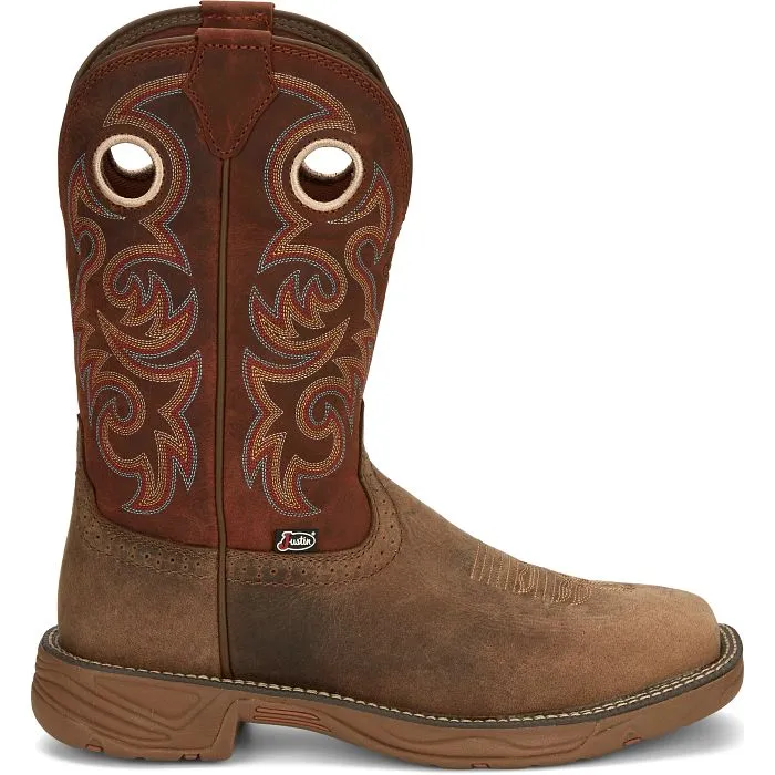 Justin Men's Rush 11" Western Work Boot